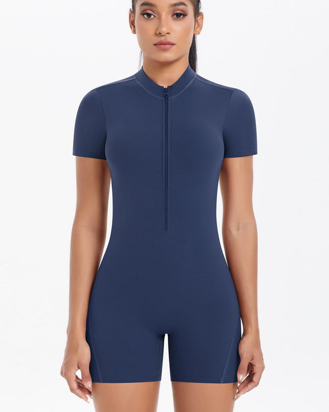 ZASUWA Female Hollow Out Backless Scrunch Bum Push Up Design Romper