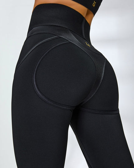 🖤ZASUWA Female PU Fishnet Breathable Sports Bras