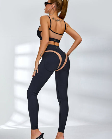 ❤ZASUWA Female Super Sexy Unique Mesh Hip-lift Leggings