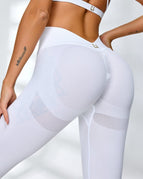 White / S / Leggings