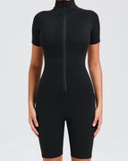 Black / S / Short Jumpsuit