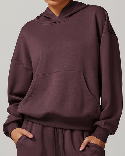 ZASUWA Female Pocket Casual Hoodie