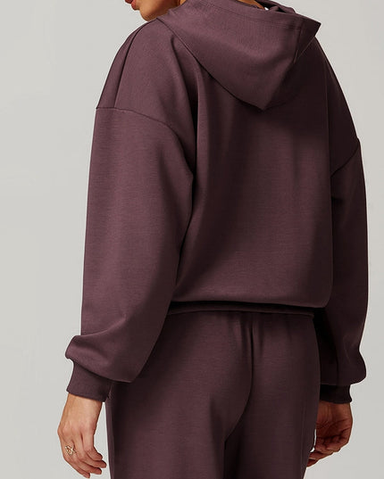 ZASUWA Female Pocket Casual Hoodie