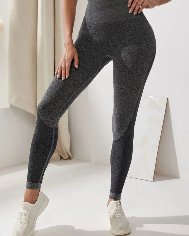 ZASUWA Female Seamless Hip-lift Scrunch Bum Elastic tight Leggings