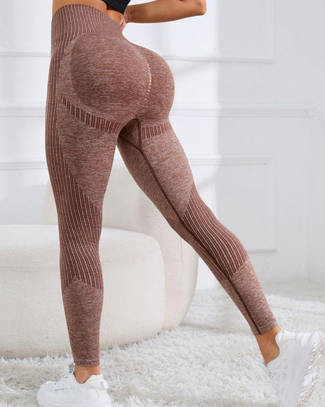 ZASUWA Female Faux Denim Quick Dry High-waisted Push Up Design Leggings