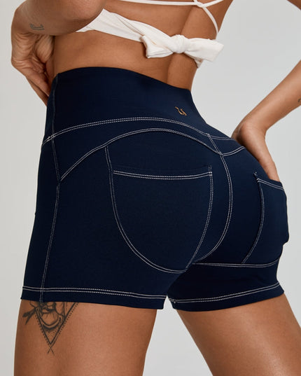 ZASUWA Female Sexy Denim Pocket Quick-dry Shorts