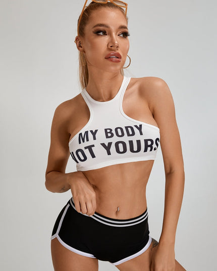 ZASUWA Female Scrunch Bum Quick-drying Spandex Gym Booty Shorts