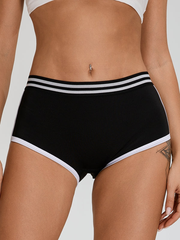 ZASUWA Female Scrunch Bum Quick-drying Spandex Gym Booty Shorts