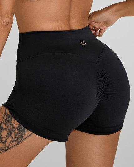 ZASUWA Female Scrunch Bum Cross Back Short Tracksuit