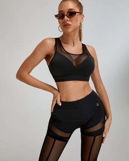 🖤ZASUWA Female Super Sexy Unique Mesh Hip-lift Tracksuit