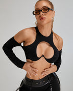 Black / S / Long Sleeves