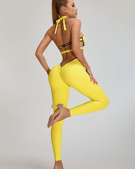 🖤ZASUWA Female Sexy Contrast Color Stripe Hollow Out Jumpsuit