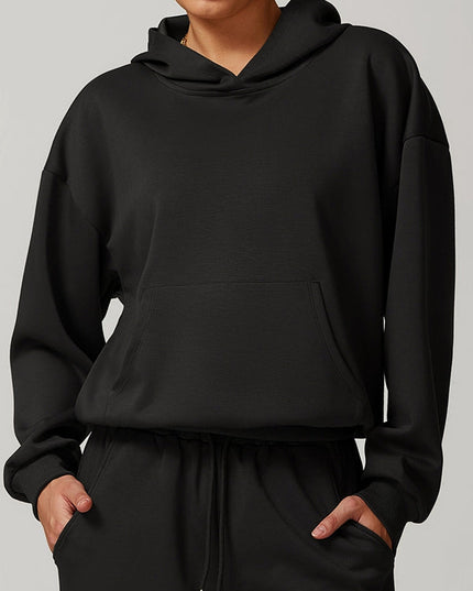 ZASUWA Female Pocket Casual Hoodie