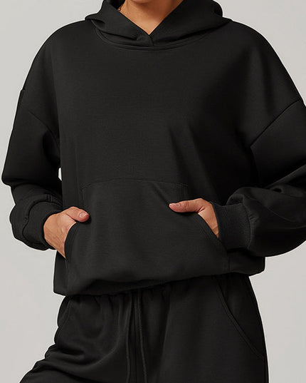 ZASUWA Female Pocket Casual Hoodie