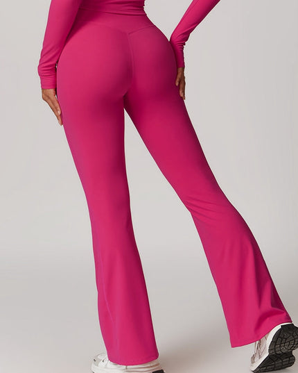 ZASUWA Female Flare V-shape High-waisted Leggings