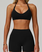 Black / S / Bras+Shorts