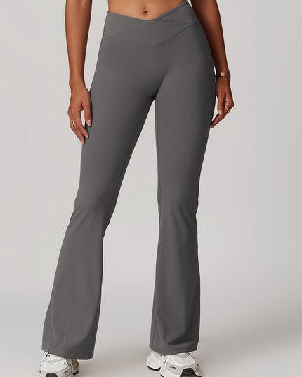 ZASUWA Female Flare V-shape High-waisted Leggings