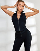 Black / S / Tank+Leggings