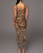 Chocolate Leopard Print / S