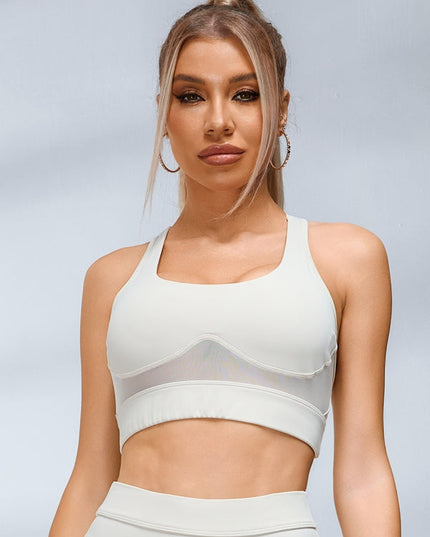 ZASUWA Female Sexy Sheer Mesh Push Up Hip-lift Tracksuit