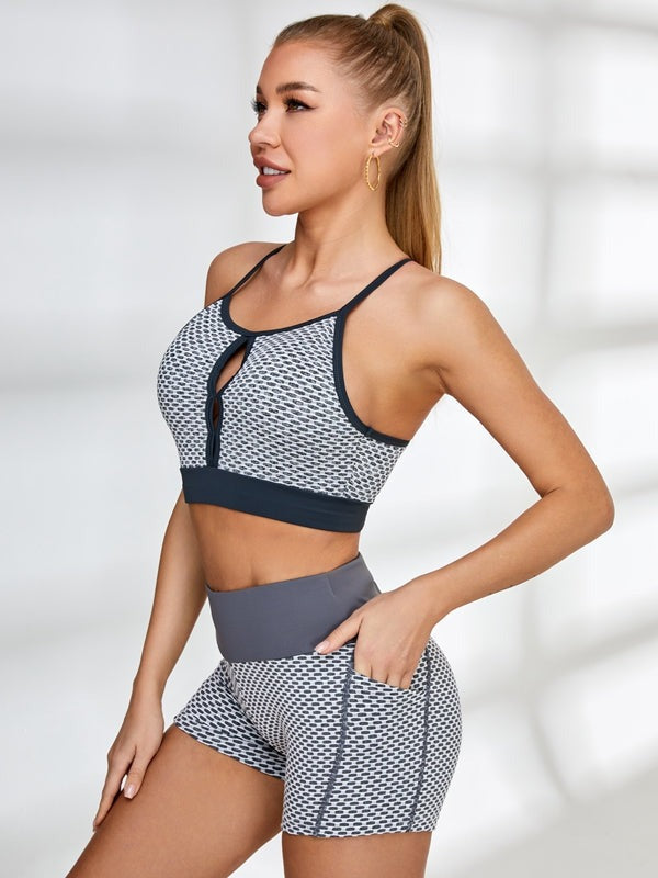 ZASUWA Female Cutout Tiktok Sports Bras