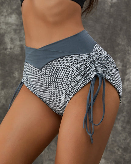 ZASUWA Female Twist Hollow Out Sports Bras