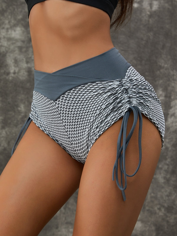 ZASUWA Female Twist Hollow Out Sports Bras