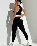 Black / S / Tanks+Leggings