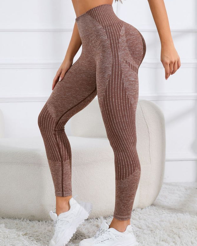 ZASUWA Female Faux Denim Quick Dry High-waisted Push Up Design Leggings