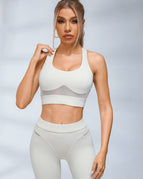 White / S / Leggings+Bras