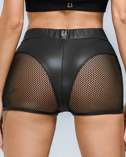 ZASUWA Female Sexy Fishnet Sports Bras