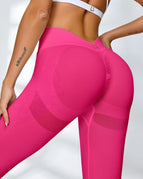 Deep Pink / S / Leggings