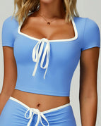 Cornflower Blue / S / Short Sleeves