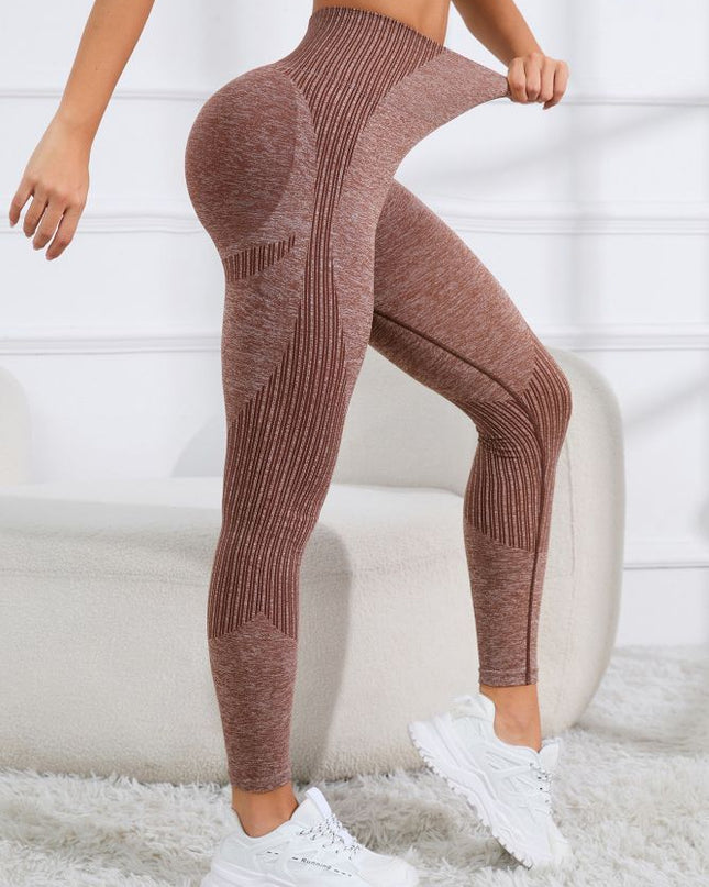 ZASUWA Female Faux Denim Quick Dry High-waisted Push Up Design Leggings