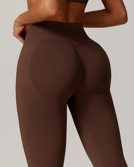 ZASUWA Female Seamless Scrunch Bum High-waisted Booty Leggings