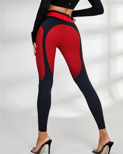 ❤ZASUWA Female Pop Style Contrast Color Leggings