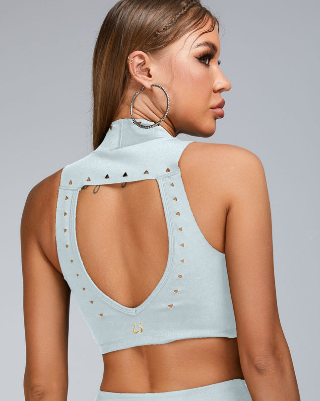 ZASUWA Female Cutout Backless Sports Bras