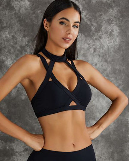 ZASUWA Female Unique Cut Out Sports Bras