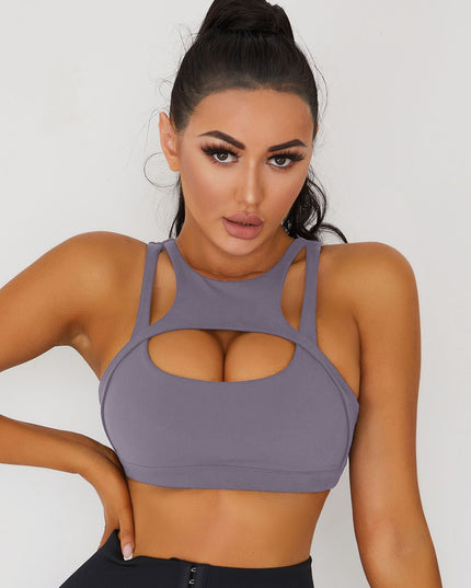 ZASUWA Female Sexy Cutout Sports Bras