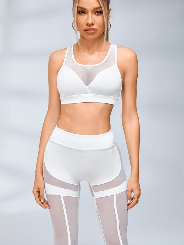 ❤ZASUWA Female Super Sexy Unique Mesh Sports Bras