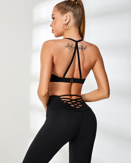 ZASUWA Female Cross Back  Scrunch Bum Tracksuits