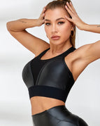 Black / S / Sports Bras