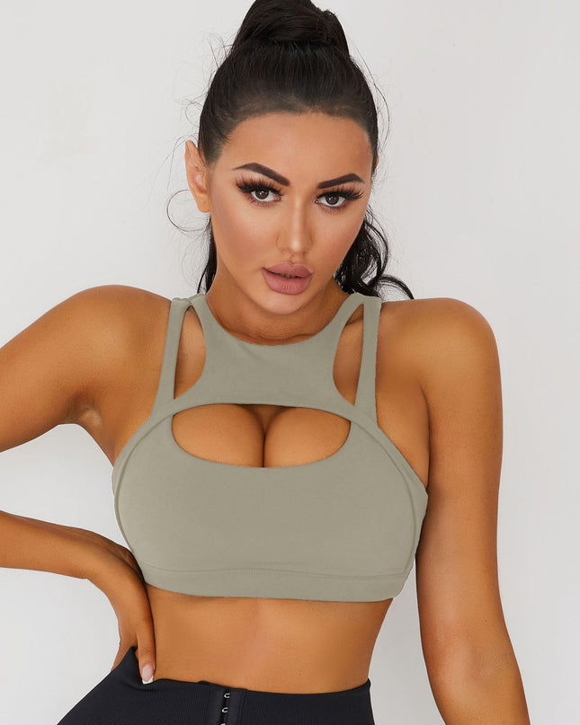 ZASUWA Female Sexy Cutout Sports Bras