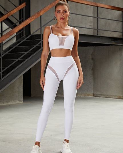 ❤ZASUWA Female Super Sexy Unique Mesh Sports Bras