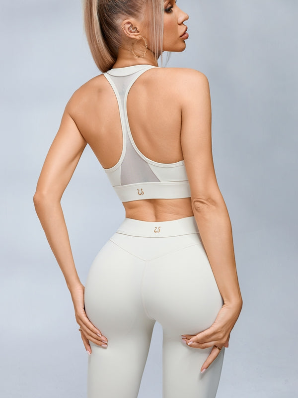 ZASUWA Female Sexy Sheer Mesh Push Up Hip-lift Leggings