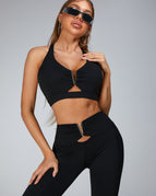Black / XS / Leggings+Bras