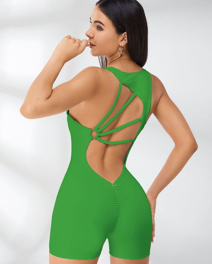 ZASUWA Female Hollow Out Beauty Back Romper