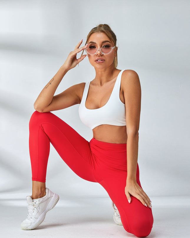 ZASUWA Female Big U Collar Sports Bras