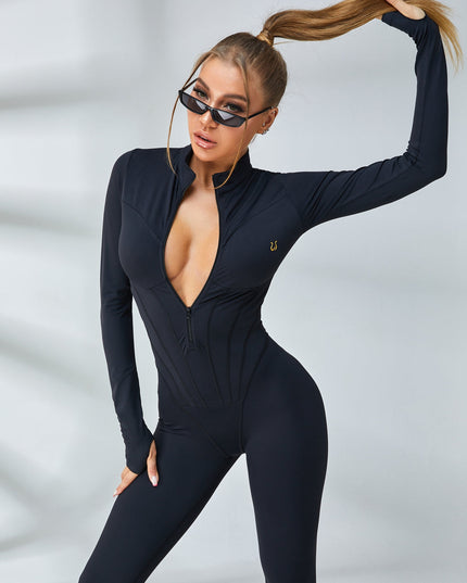 🖤ZASUWA Female Zipper Jumpsuit