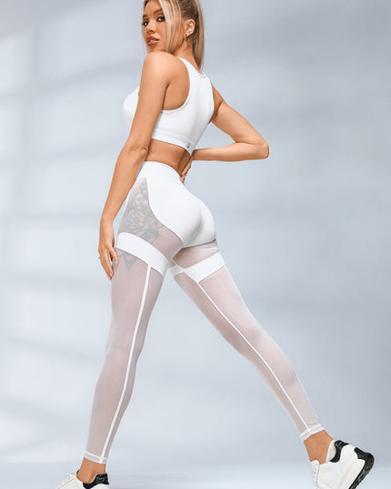 ❤ZASUWA Female Super Sexy Unique Mesh Sports Bras